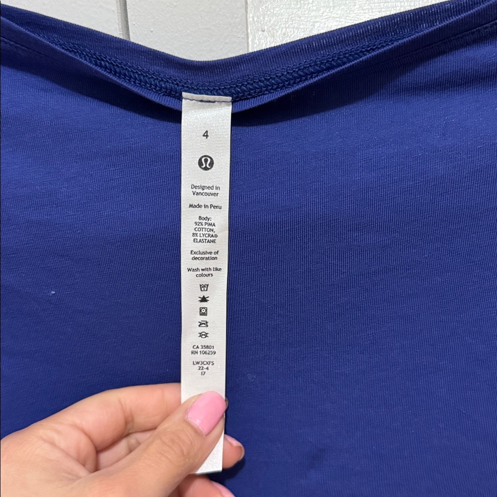 Lululemon Back in Action Long Sleeve Shirt
In Psychic blue - Picture 5 of 7